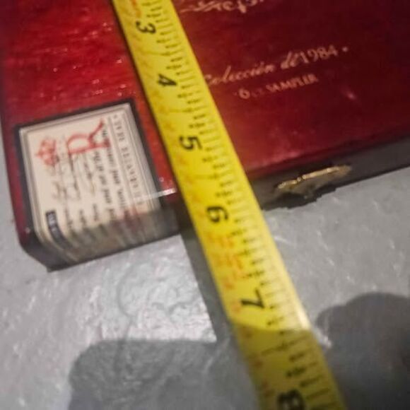 Rodriguez Sampler Wood Cigar Box Man Cave Stuff 5" x 7" - Picture 5 of 6